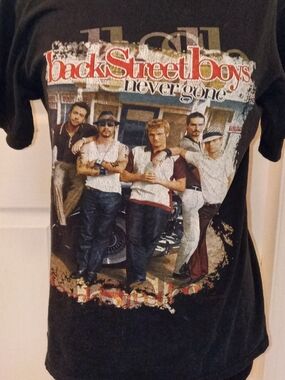 Backstreet Boys Never gone 2005 tour shirt